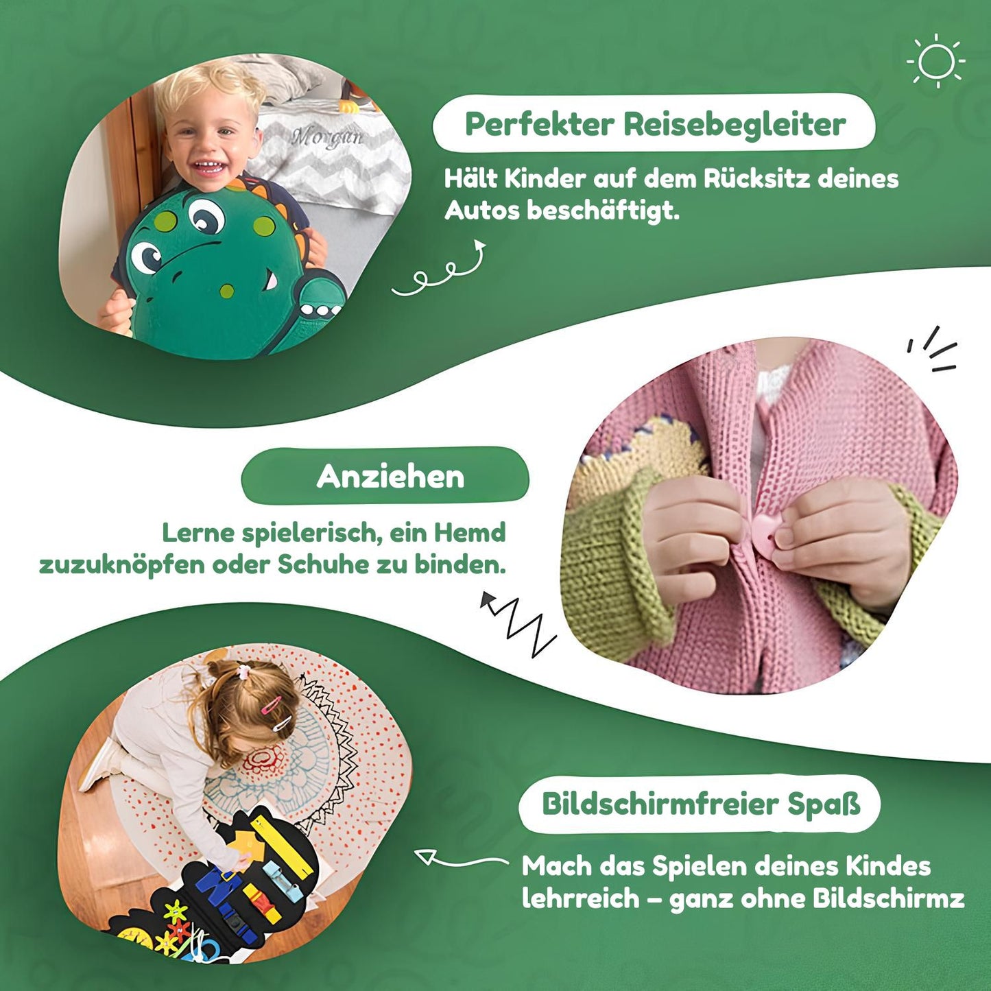 Lurello Dino Motorikbrett